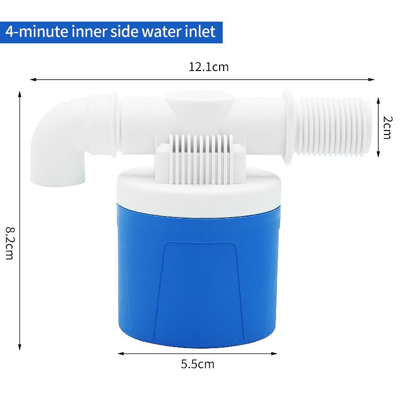 1pcs 1/2" Male Thread Water Tank Float Automatic Float Valve Internal installationTower Float Ball Valve Tank Valve
