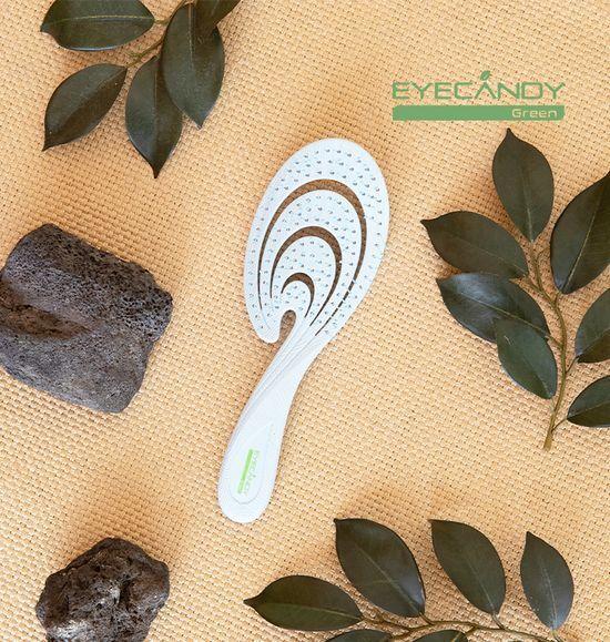 

EYECANDY Eco-Friendly Detangling Brush Coral Blue