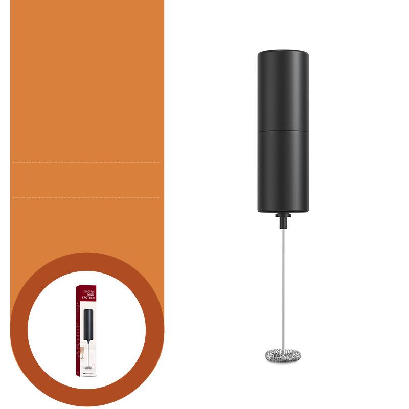 

LMETJMA Electric Milk Frother Mini Foamer Coffee Maker Egg Beater for Chocolate Cappuccino Stirrer Portable Blender KC0470 чёрный