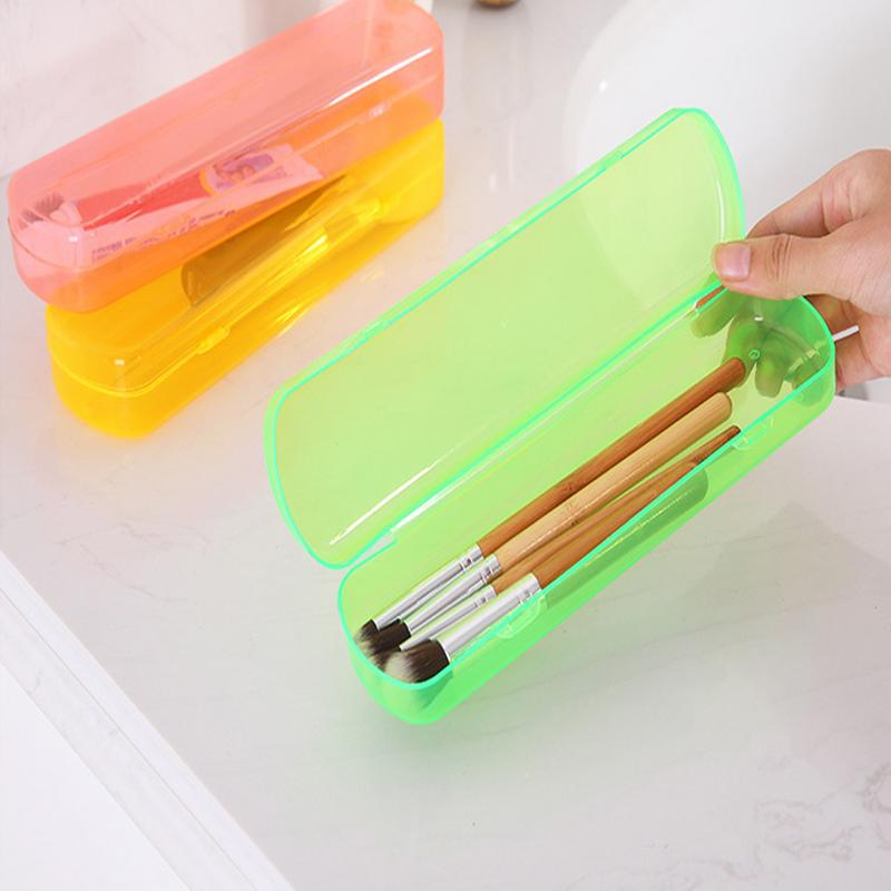 Portable Toothpaste Toothbrush Protect Holder Case Travel Camping Storage Box Protect Toothbrush Toothpaste from Dirt and Damage