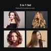Multifunctional Electric Hair Dryer Automatic Curling Iron Curling Iron Hot Air Straight Hair Comb 5 In 1