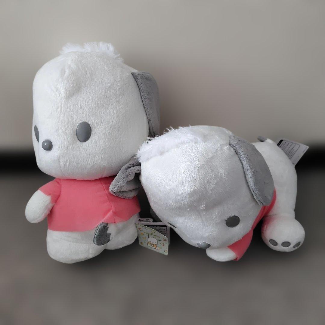 New and unused Pochacco cute hip stuffed toy set