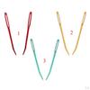 2 Pieces. Aluminum Darning Sewing Lacing Woolen