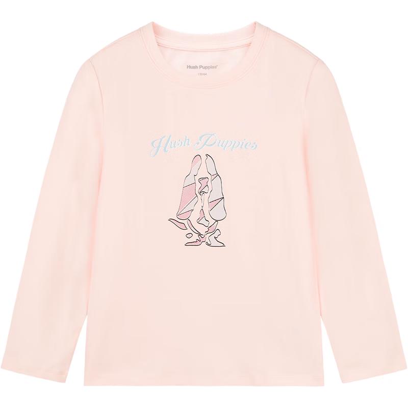 Hush Puppies Kids  Long Sleeve Round Neck Shirt 130