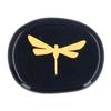 Mineral Craft Worry Stone Black Balance Stone Crystals Pocket Worry Stone  Home Office Use