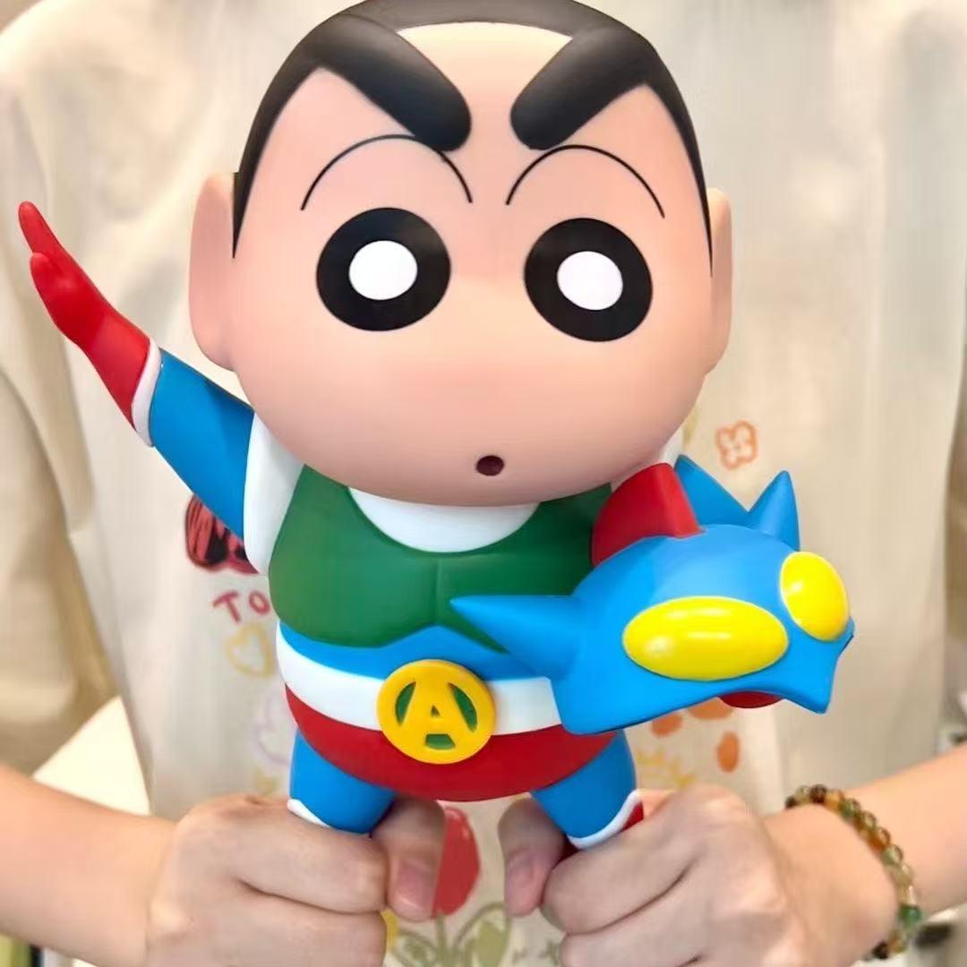 Crayon Shin-chan Dynamic Kamen Shinnosuke Trendy Handmade Figure Ornament