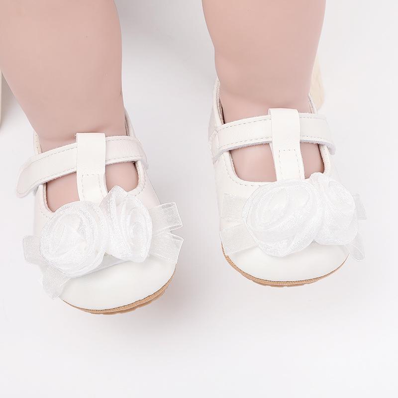 Spring & Autumn Princess Baby Walker Shoes for 0-1 Year Olds