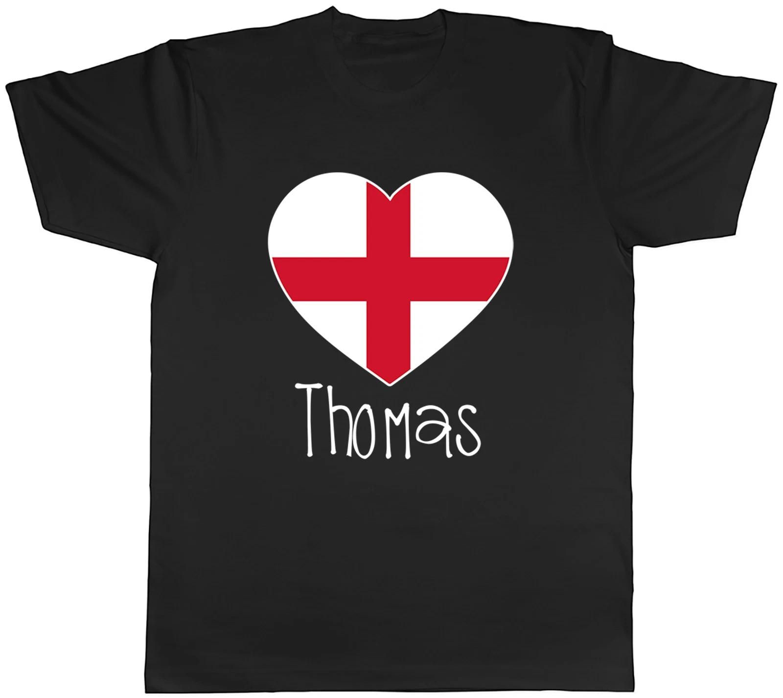 Personalised Love England Football Fan Supporter Mens T-Shirt Tee Gift Top XXL