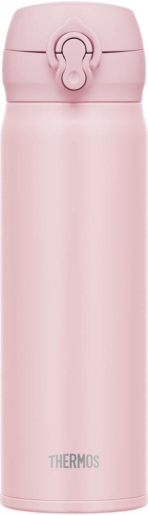 Thermos Vacuum Insulated Portable Mauve with Detachable Spout for Easy Stainless Steel Keeps Drinks Hot or MVP Mug, 500ml, Pink, Cleaning,