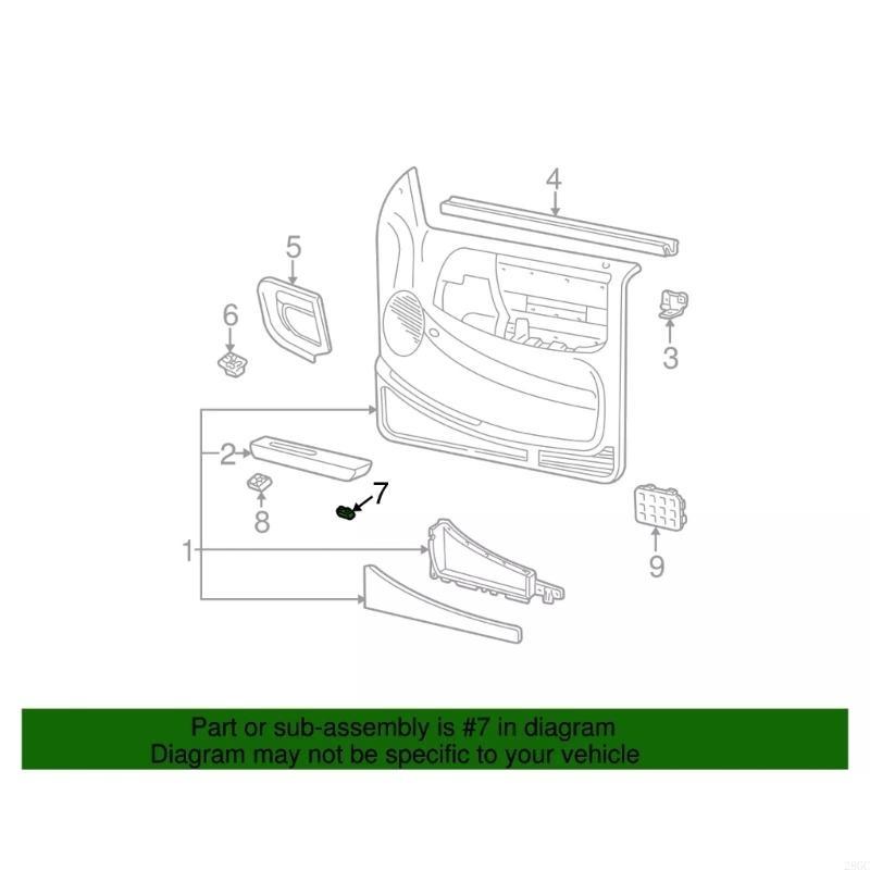28GC F57Z-14028-AAA PDS133 for B2300 B2500 Car Central Door Lock Switch Button Replacement Botton China Mainland