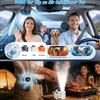 Portable Car Clip Fan 360 Degree Rotatable 100 Speed Wind USB Rechargeable Electric Fan Low Noise Mini Fan Clamp Anywhere