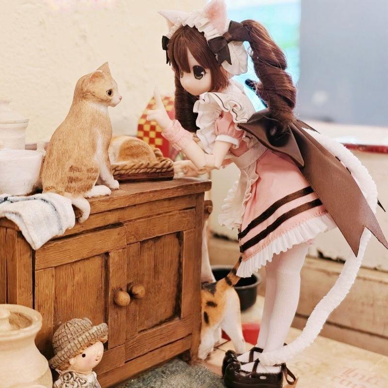 In Stock Genuine 1/6 Bjd Magical Girl Series Kawaii Girl Action Figure Movable Doll Desktop Ornament Trendy Toy Gift