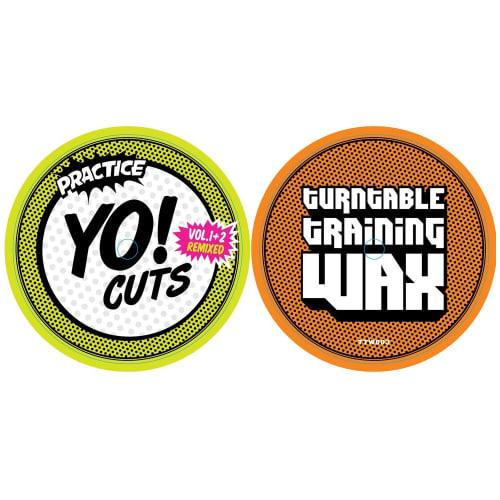 Turntable Training Wax Practice Yo! Cuts v1 and v2 remixed 7 inch