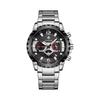 Men's Waterproof Luminous Running Alarm Clock Watch