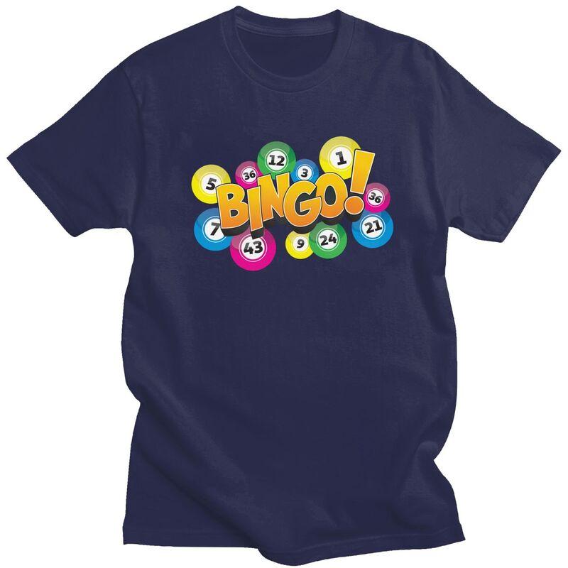 

Custom Cool Hot Game Bingo T Shirt Men Short Sleeve 100 Cotton Tshirt Leisure Tee Tops Fashion Tshirts 4XL