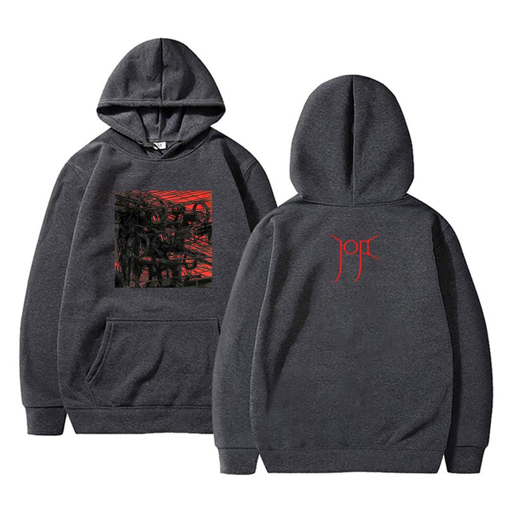 Zpěvák Joji Pixelated Kisses Album Grafická Mikina s Kapucí Pánská Dámská Ležérní Vintage Mikina s Kapucí Pánská Hip Hop Rock Punk Mikina