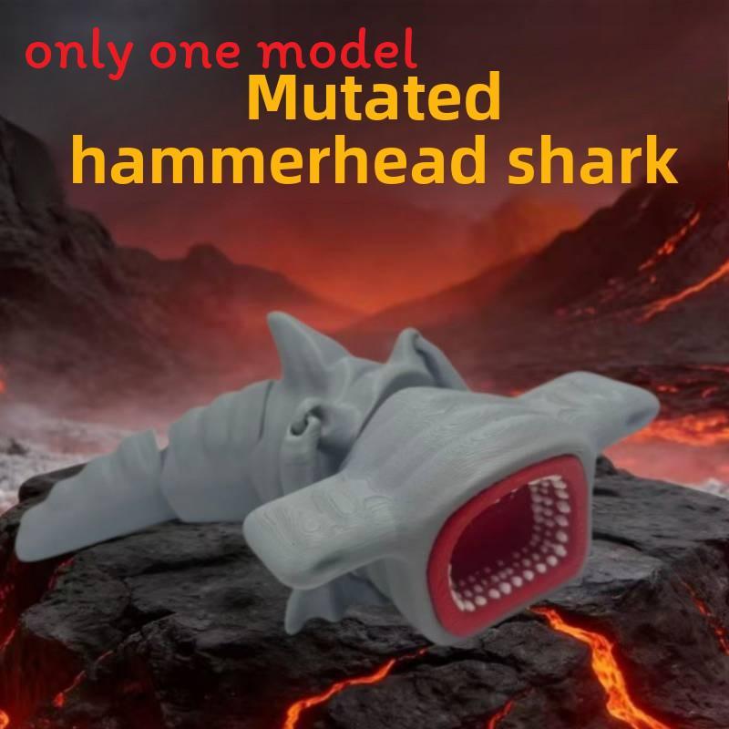 Tiefsee-Monster T-Rex 3D-Druck Modell Spielzeug Für Sammler Und Kinder
