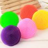 Massage Comb Round Scalp Massager Plastic Bathing Hair Scalp Comb Bathing Tool