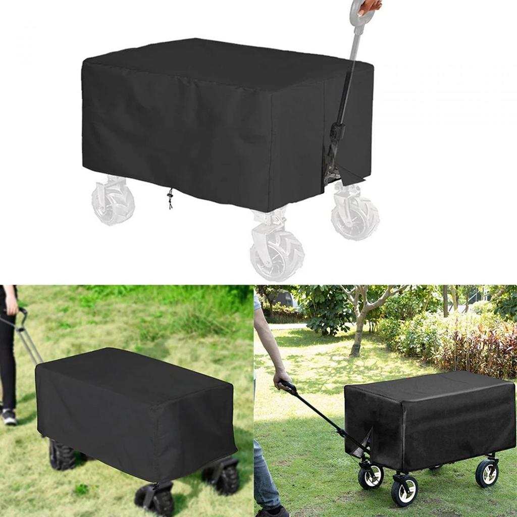 Garden Cart Cover, Utility Wagon Cover Waterproof Rain for Folding Wagon/