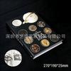 Chinese Tea Classic Hardcover: Zen Decor Prop for Office & Living Room