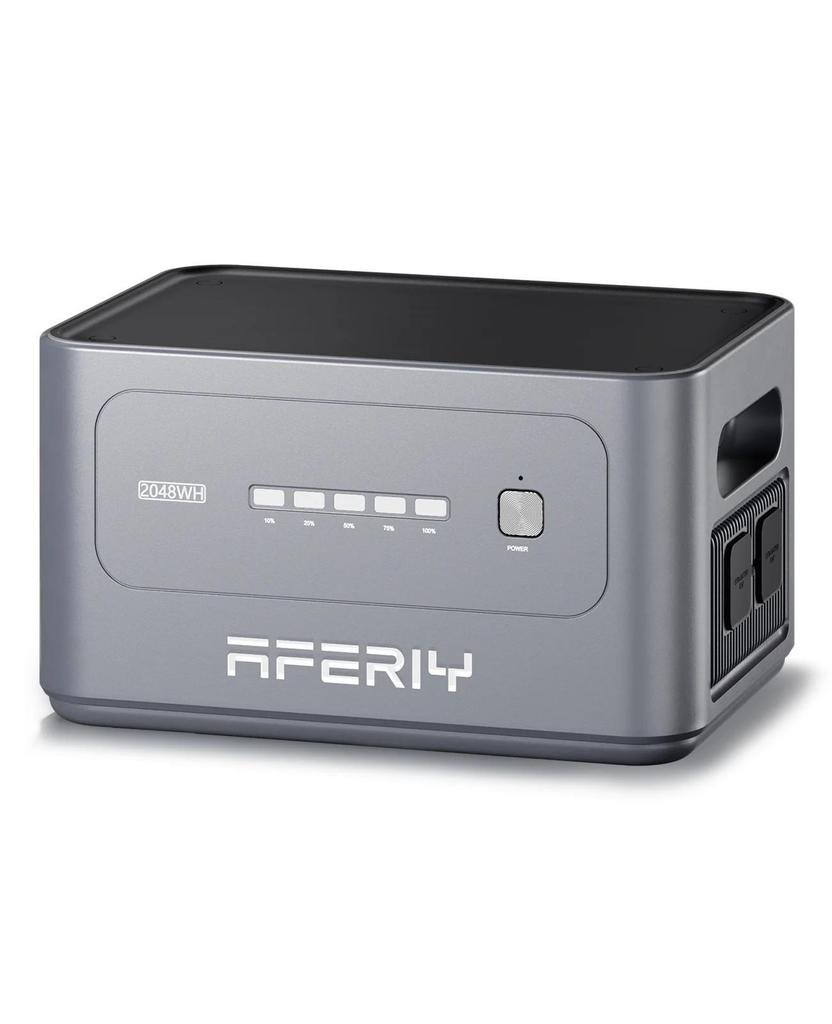 AFERIY P280 Tragbare Powerstation, 2800W AC-Ausgang, 2048Wh LiFePO4-Batterie, 13 Ausgangsanschlüsse, Smart App-Steuerung & 10ms USV-Backup