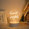 Note Board Creative USB Led Night Light Valentine's Day Gift Decor Nightlights Girlfriend Birthday Gift Wedding Decor Night Lamp