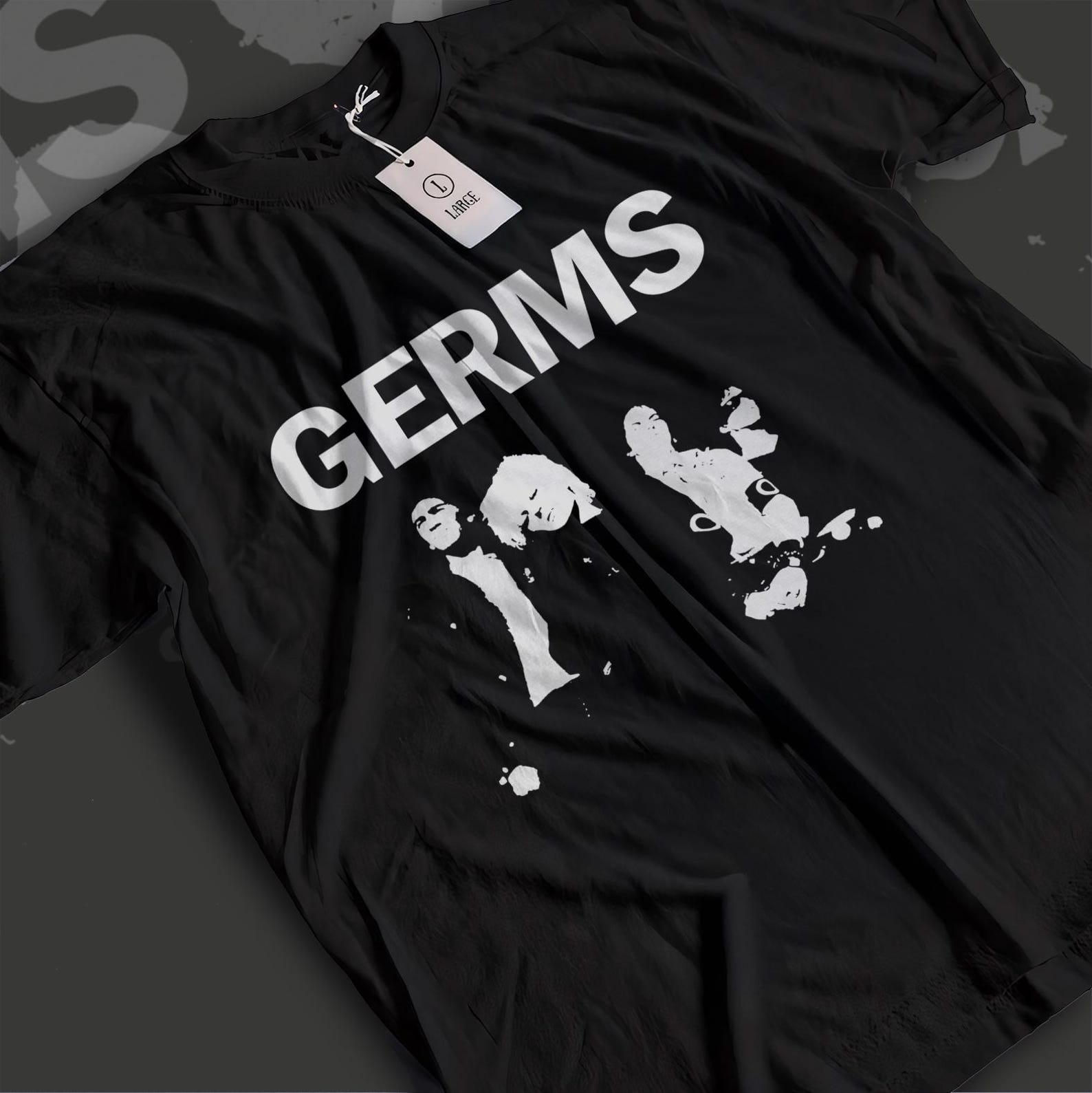 The Germs Shirt | Darby Crash T-Shirt | Vintage LA Punk Band Tee | Hardcore Music Graphic Top | Unisex Heavy Cotton Shirt | S to 5XL 3XL