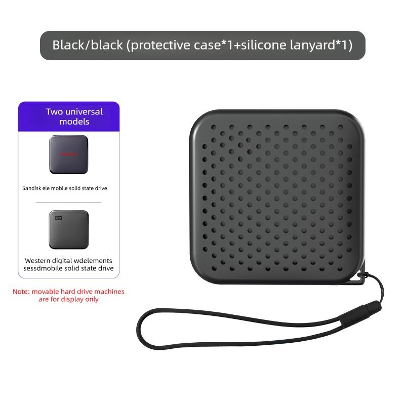 Water-Resistant SSD Case For SanDisk Elements SE – Anti-Scratch External Drive Protector