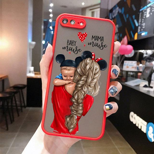 Super Mom Dad Gril Boy Child Phone Case For iPhone 17 16 15 14 13 12 11 Pro Max Mini 7 8 Plus SE Shockproof Matte Cover Fundas