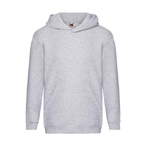 Fruit of the Loom Childrens/Kids Premium Plain Hoodie