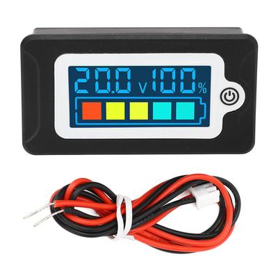 Batteriespannungs-Prozenttester LCD-Anzeige Ternäre Lithium Restbatterie-Detektor Messgerät