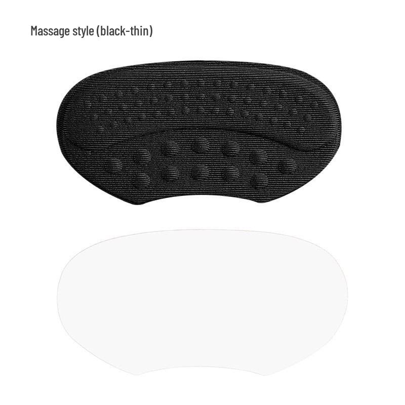 Adjustable Soft Invisible Heel Sticker for Anti-Wear and Anti-Drop Protection In High Heel and Sports Shoes - Half Size with Color Bag Packaging