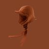 Winter new down child cold-proof thickened bag head hat fashionable versatile cycling ear hat men and women
