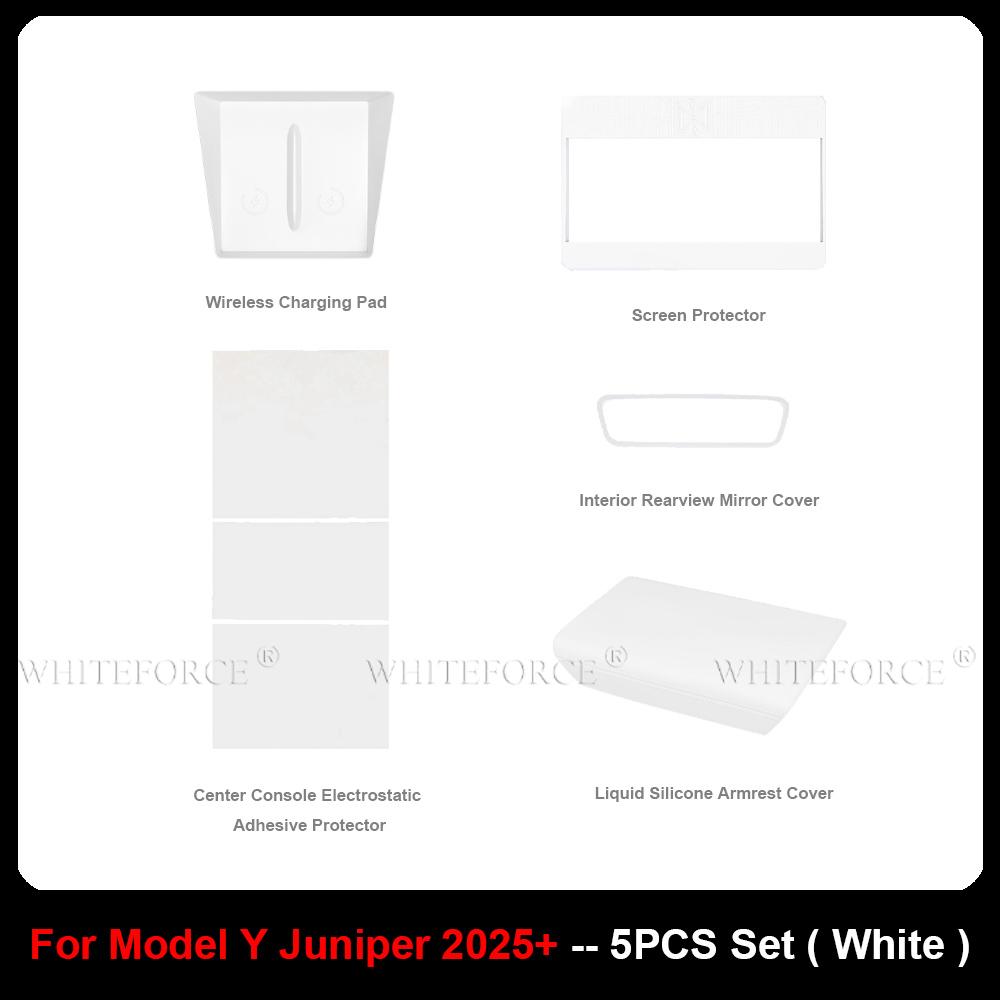 For Tesla Model Y Juniper 2025 Car Center Console Armrest Box Cover Liquid Silicone Mat Model 3 Highland Armrest Pad  Soft Case