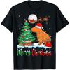 Capybara Santa Hat Xmas Tree Lights Merry Christmas Capybara T-Shirt TRU Mens Womens Tank Top Sweatshirt Hoodie Longsleeve 721 Black