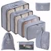 8 Pieces Set Travel Organizer Storage Bags Suitcase Organizer Bags Clothes Shoes Cosmetics Toiletries Storage Bags for Travel