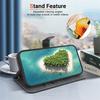 Retro Flower Case for Samsung Galaxy S26+ S25 Edge S24 Plus S23 S22 S21 FE Ultra Case Wallet Flip Stand Back Cover with Strap