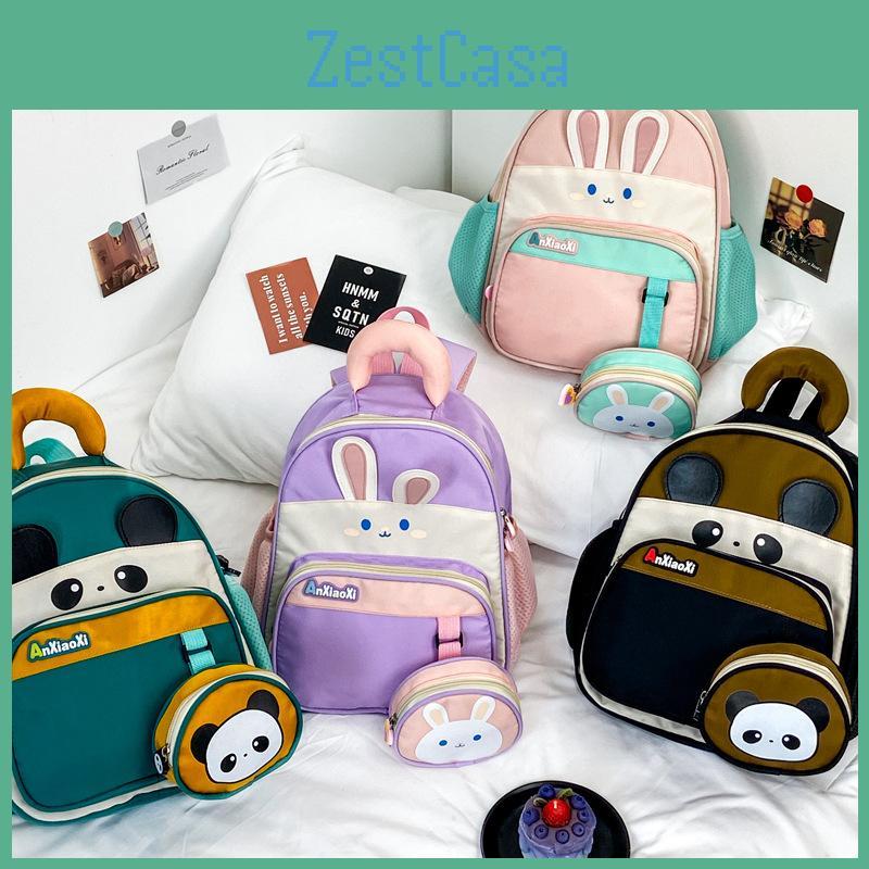 Stylish Colorful Kindergarten Backpack For Kids With Unique Design And Durable Nylon Material