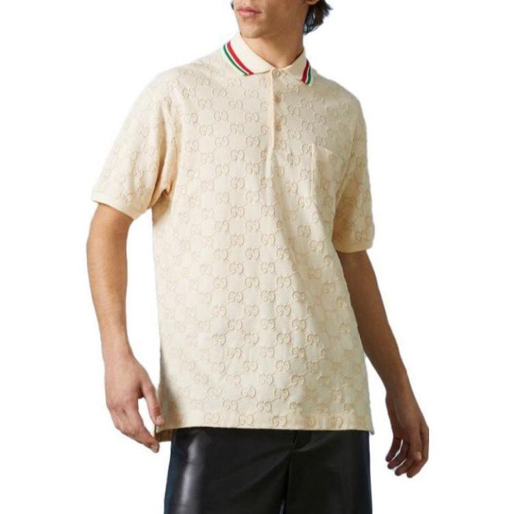Gucci Gg Cotton Piquet Polo Shirt 753572-XJFUG-9037
