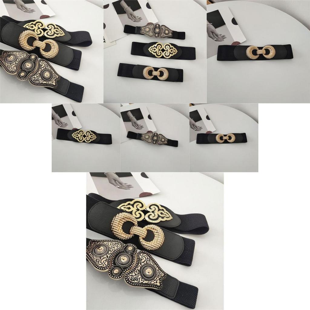 Ethnic Style Women's Decorative Waist Belt With Elegant Design For Retro Outfits