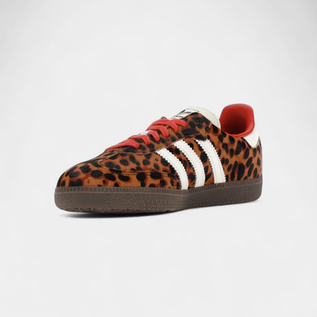 Adidas Samba OG Preloved Red Leopard (Women's)