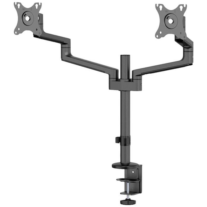 Neomounts DS60-425BL2 x2 Support de table pour écran 43,2 cm (17) - 68,6 cm (27) noir inclinable, rotatif, mobile, ré