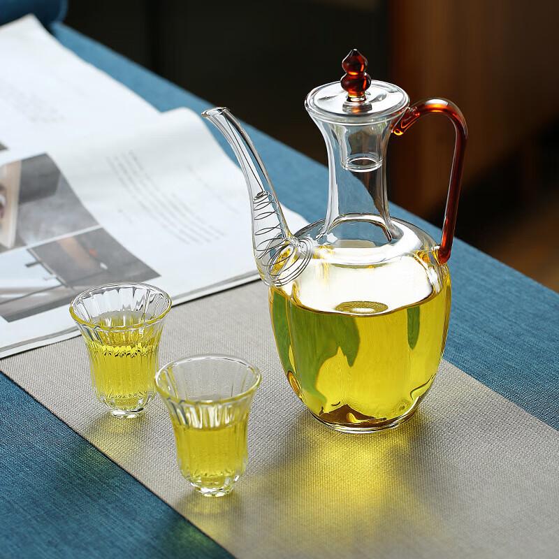 Glass Guifei Teapot Set