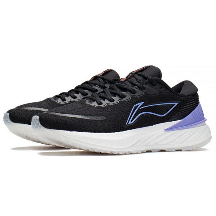Li Ning YueYing 2.0 Support Cushioning Low top Running Shoes Women's Black ARHS022-3