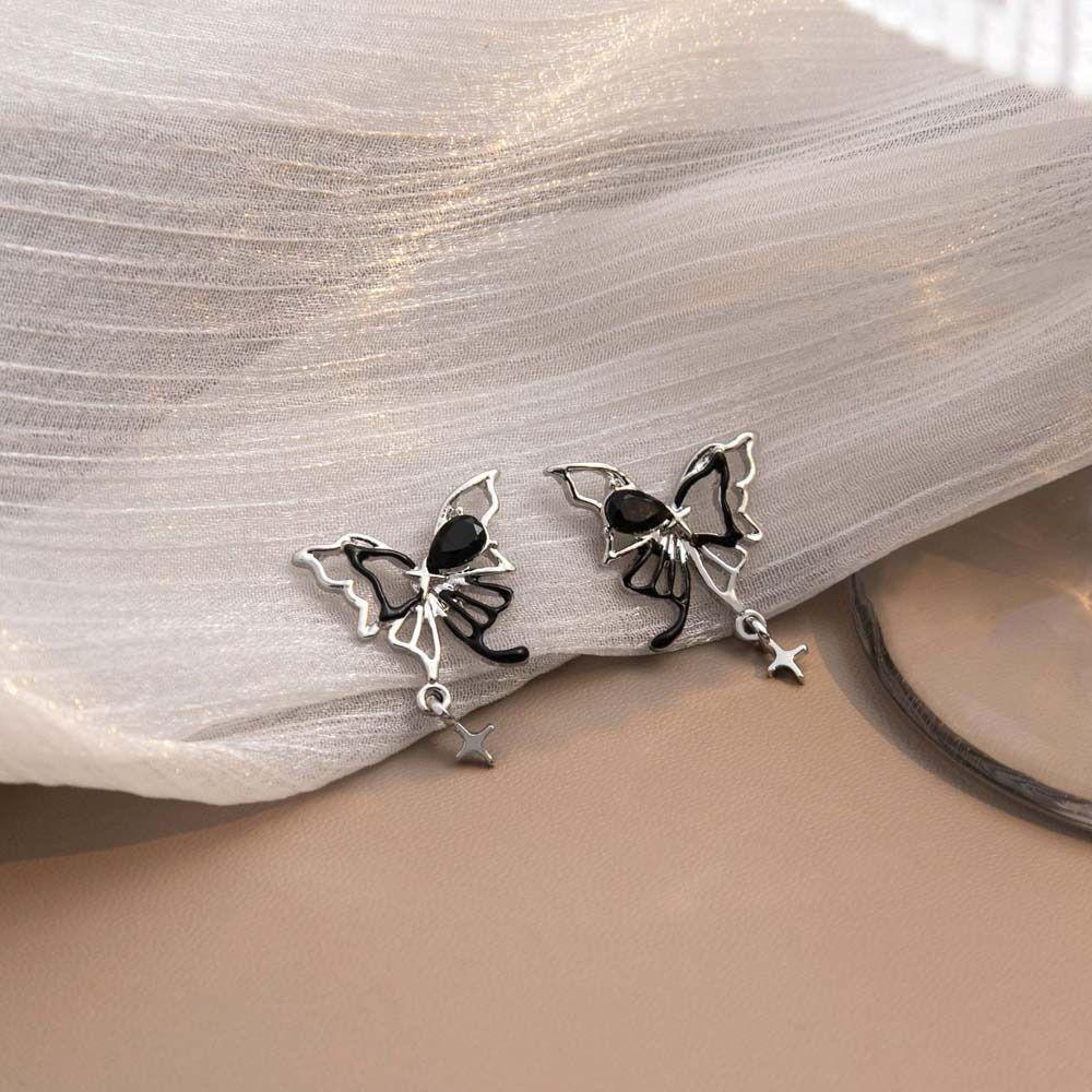 

Ювелирные изделия Аксессуары Подвеска в виде бабочки Серьги-бабочки с кисточками Цепочка-бабочка Висячие серьги для женщин