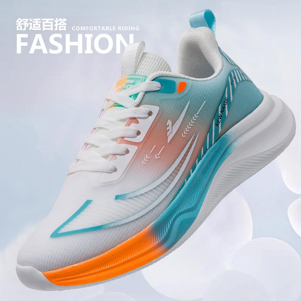 

Specially for men and women of the same style, sports and leisure shoes, mesh breathable casual shoes, light soft soles, color matching trend shoes 36