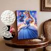 Pearl Painting Cinderella and Stitch Ball Fantasy Creative Art 5D Exquisite Landscape Sparkling Craft Home Wall Decoration DIY Handmade Gift