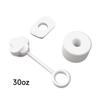 3Pcs Spill Leak Stopper Straw Cover Cap Straw Tips Cover for 30oz Stanley Cup for 10mm Universal