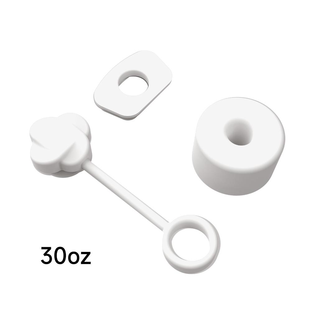 3Pcs Spill Leak Stopper Straw Cover Cap Straw Tips Cover for 30oz Stanley Cup for 10mm Universal