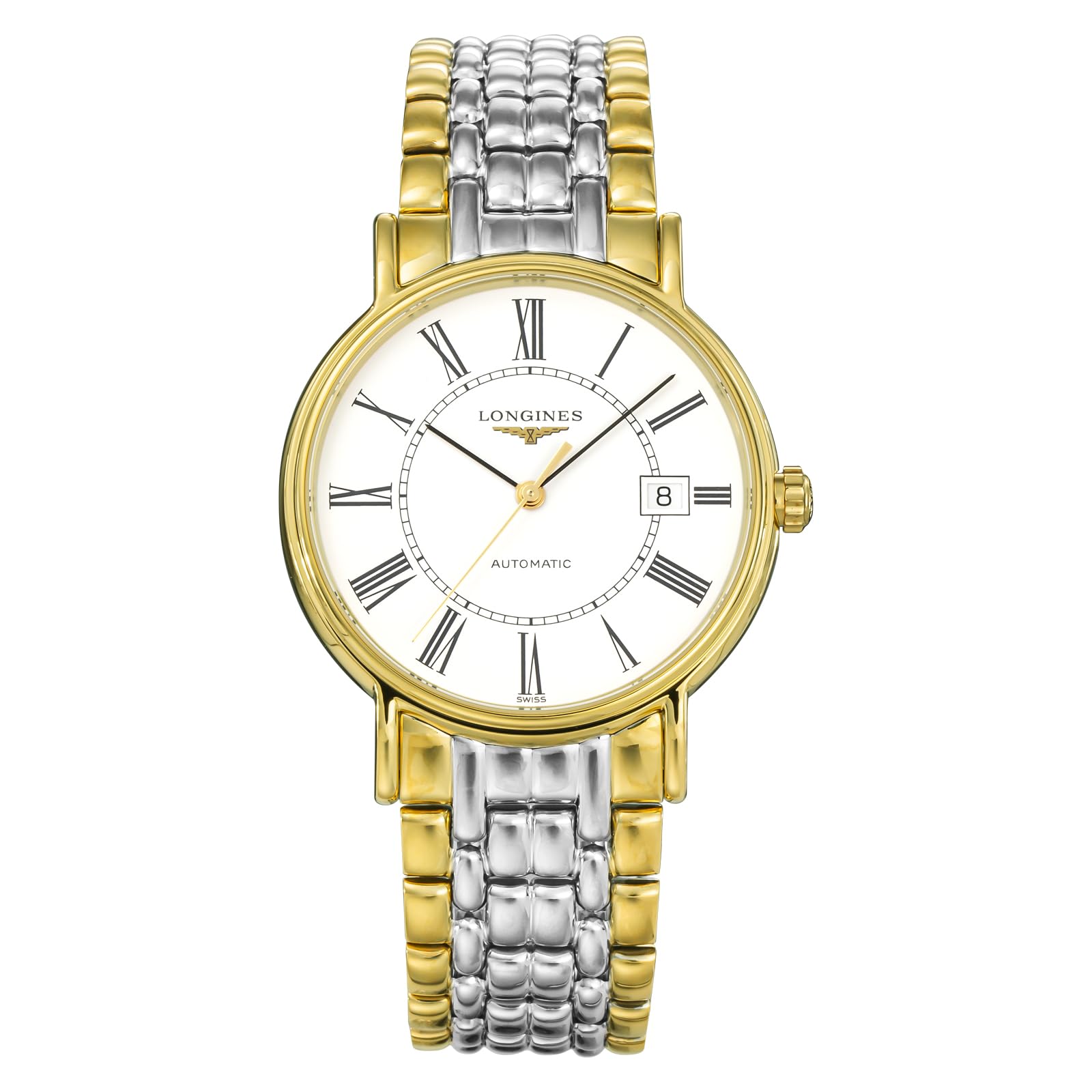 

Casual Watch Plaisance Silver x Gold [Longines] L4.921.2.11.7 Men s [Item]
